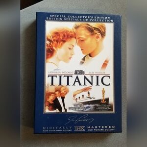 Special Collectors Edition 3 Disc Boxed DVD Set of Titanic